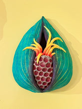 Load image into Gallery viewer, Seedpod sculpture, Green and Growing