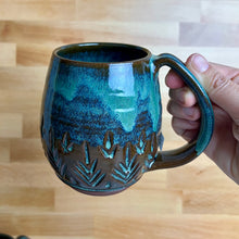 Load image into Gallery viewer, Northwest style Carved Mug