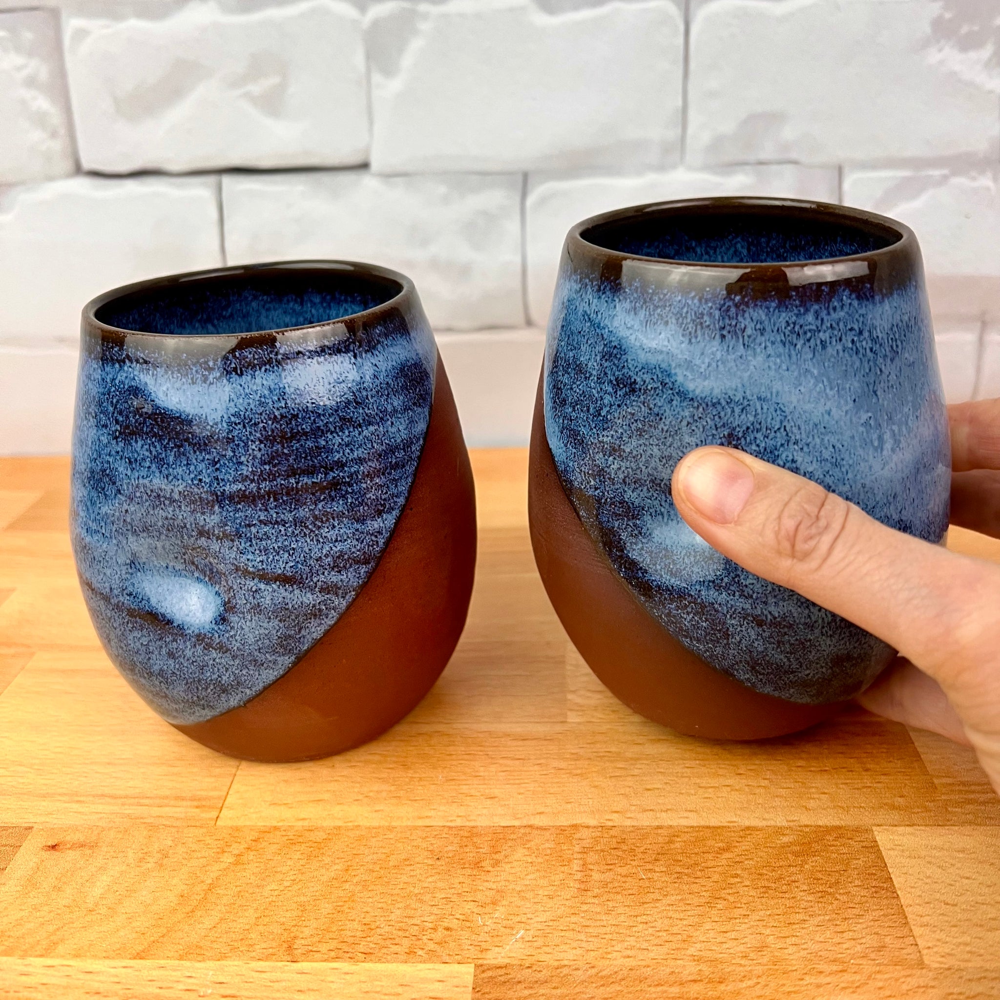 Tumblers, set of two – Fern Street Pottery